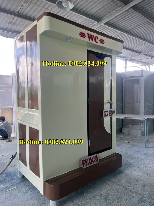 nhà vệ sinh di động giá rẻ 